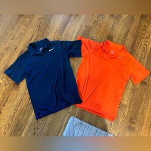 Nike dri-FIT polo shirts